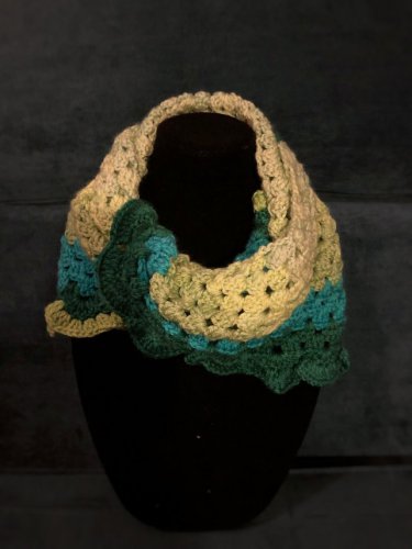 Multiple Greens Shawl