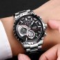 Mens Watches Top Brand Luxury LIGE Watch Men Full Steel Business Waterproof Watch Relogio Masculino