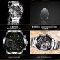 Mens Watches Top Brand Luxury LIGE Watch Men Full Steel Business Waterproof Watch Relogio Masculino