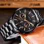 LIGE 2018 Watch Men Full Steel Business Waterproof Watch Relogio Masculino