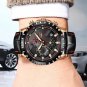 Relogio Masculino LIGE Mens Watches Leather Military Waterproof Sport Wrist Watch