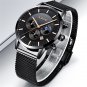 Relogio Masculino New LIGE Mens Watches Waterproof Sports Quartz Wirstwatch