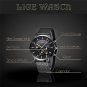 Relogio Masculino New LIGE Mens Watches Waterproof Sports Quartz Wirstwatch