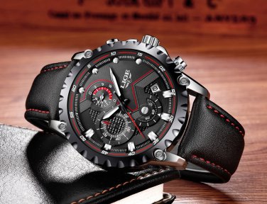 LIGE Watch Men Fashion Full Steel Business Waterproof Watch Relogio Masculino