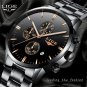 Relogio Masculino LIGE Fashion Mens Watches Waterproof Quartz Clock Full Steel Military Sport Watch
