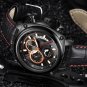 Watch Men LIGE Chronograph Creative Square Leather Waterproof Sport Wristwatch Reloj Hombre