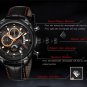 Watch Men LIGE Chronograph Creative Square Leather Waterproof Sport Wristwatch Reloj Hombre