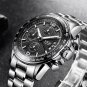 2018 New LIGE Mens Watches Sport waterproof Clock relogio masculino