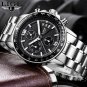 2018 New LIGE Mens Watches Sport waterproof Clock relogio masculino