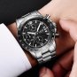 2018 New LIGE Mens Watches Sport waterproof Clock relogio masculino