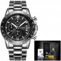 2018 New LIGE Mens Watches Sport waterproof Clock relogio masculino