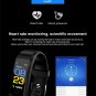Smart Bracelet Wristwatch Heart Rate Monitor Blood Pressure Fitness Tracker