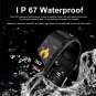 Smart Bracelet Wristwatch Heart Rate Monitor Blood Pressure Fitness Tracker