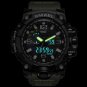 SMAEL Sports Watches Dual Display Analog Digital LED Electronic  Waterproof Swimming Military Watch