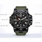 SMAEL Sports Watches Dual Display Analog Digital LED Electronic  Waterproof Swimming Military Watch