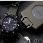 SMAEL Sports Watches Dual Display Analog Digital LED Electronic  Waterproof Swimming Military Watch