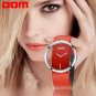 Women Watch DOM  Unique Lady Wrist watches leather quartz waterproof Stylish Wristwatches