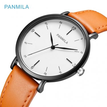 Women Watches Big Dial Waterproof PU Strap Casual Female Clock Relogio Feminino Box