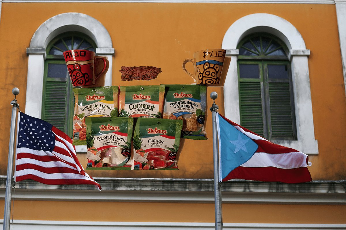 Puerto Rican Candy Oz Dulzura Borincana 5 packs Free Shipping gift pack