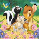 5D Diamond Painting Kit, Round Full Drill Bambi Happy Days,11.81 x 11.81 inches