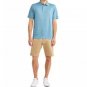 Ben Hogan Mens Performance Golf Polo Shirt Short Sleeves Stripe Blue Small New