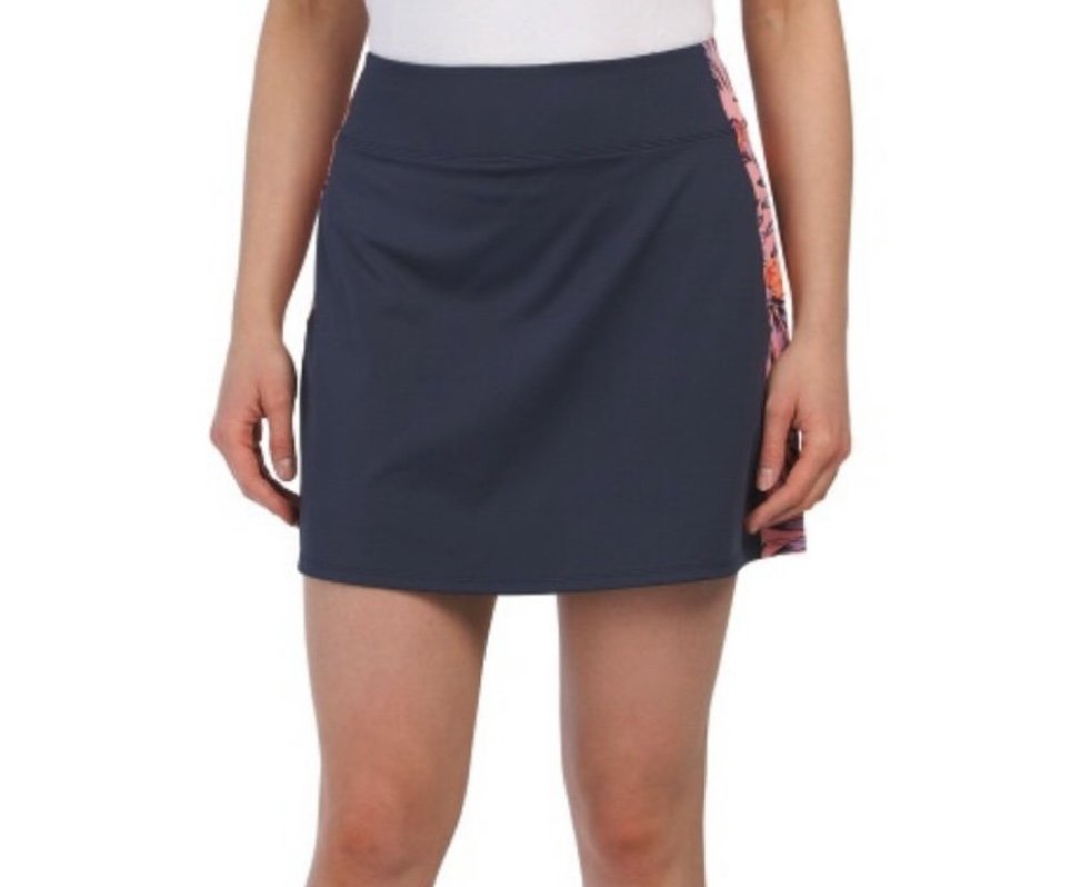 TOMMY BAHAMA Womens GOLF Skirt With Attached Shorts Size XL Navy Blue New