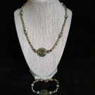 Butterfly Necklace & Bracelet Set
