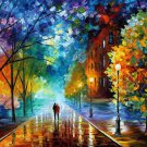 Freshness of cold in the evening
