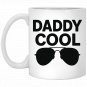 Daddy Cool Mug White, Fathers Day Gifts, Dad Birthday Gift
