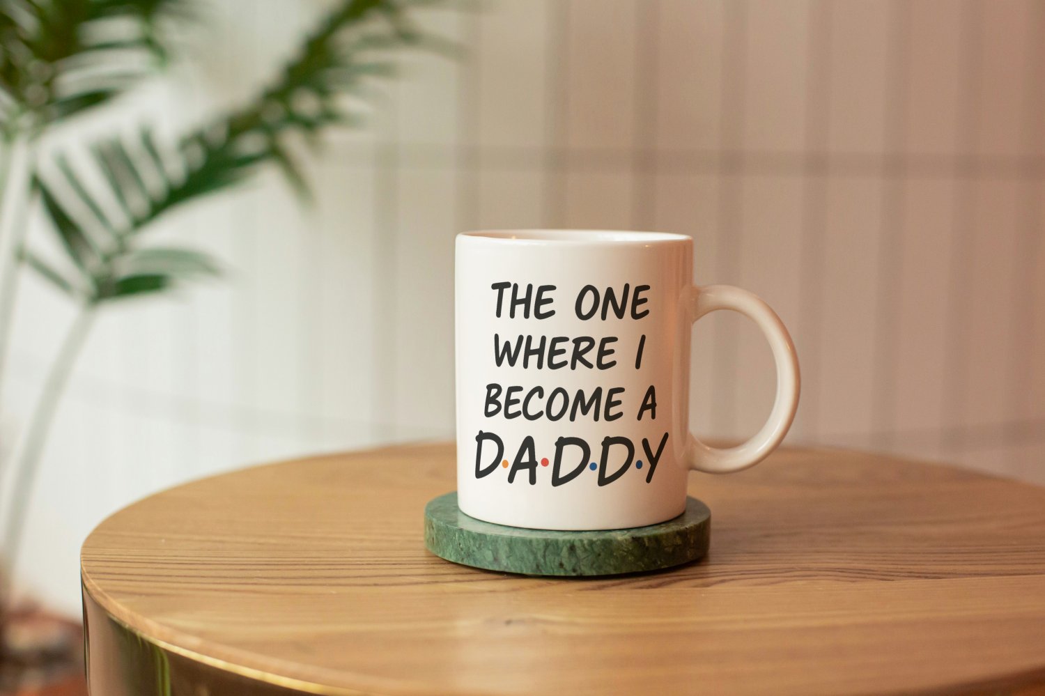 The One Where We Become Dad Mug, Expectant parents gift