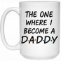 The One Where We Become Dad Mug, Expectant parents gift