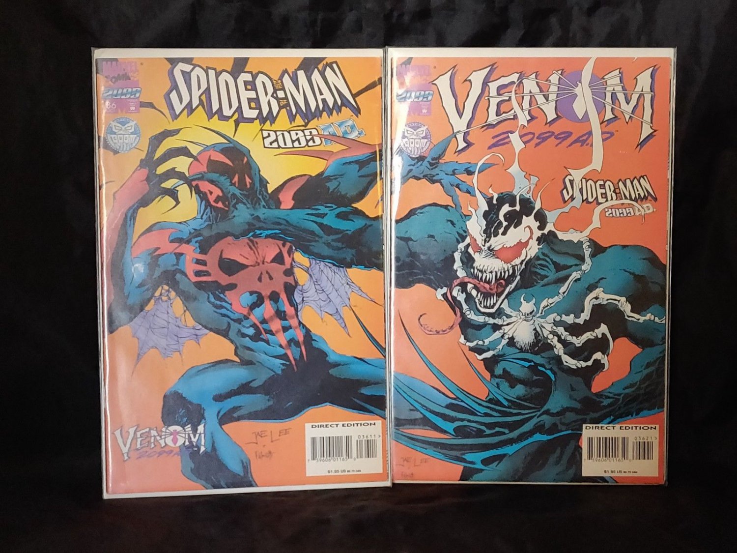 Spiderman/Venom 2099 #36 connecting variants *Excellent Condition*