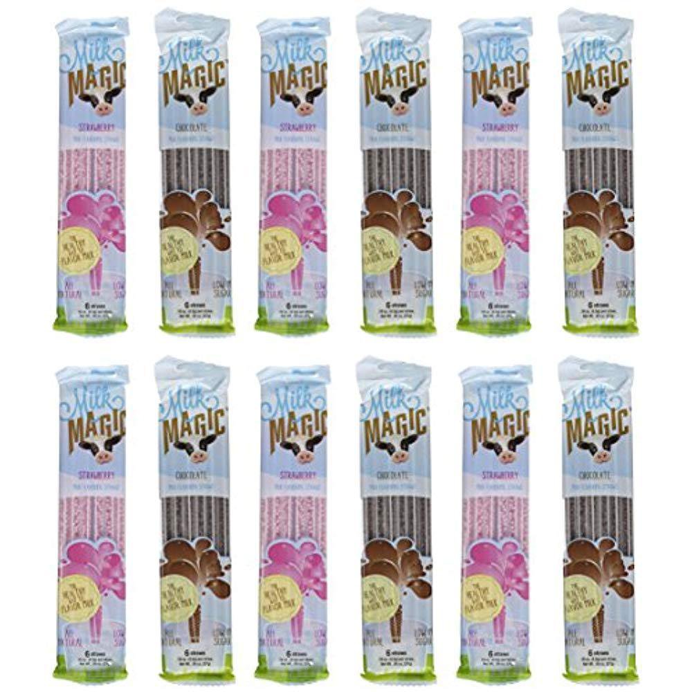 Candy & Chocolate Assortments Milk Magic, Flavoring Straws, Variety