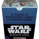 Star Wars Rogue One Box 50 Packs Stickers Topps Italy