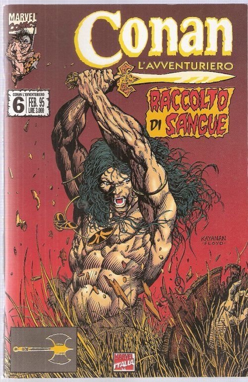 Conan l'Avventuriero #6 Marvel Italia 1995