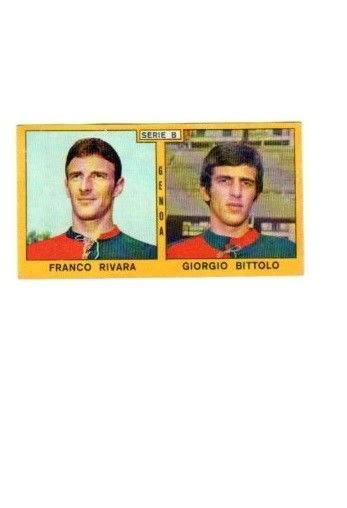Calciatori 1969-70 Genoa Rivara Bittolo PANINI