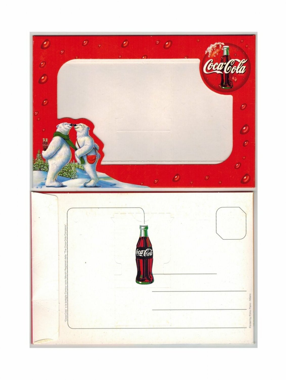 Coca Cola Envelope Postcard Photo Frame