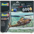 Revell 1/72 Bell AH-1G Cobra Model Kit + Paint & Glue