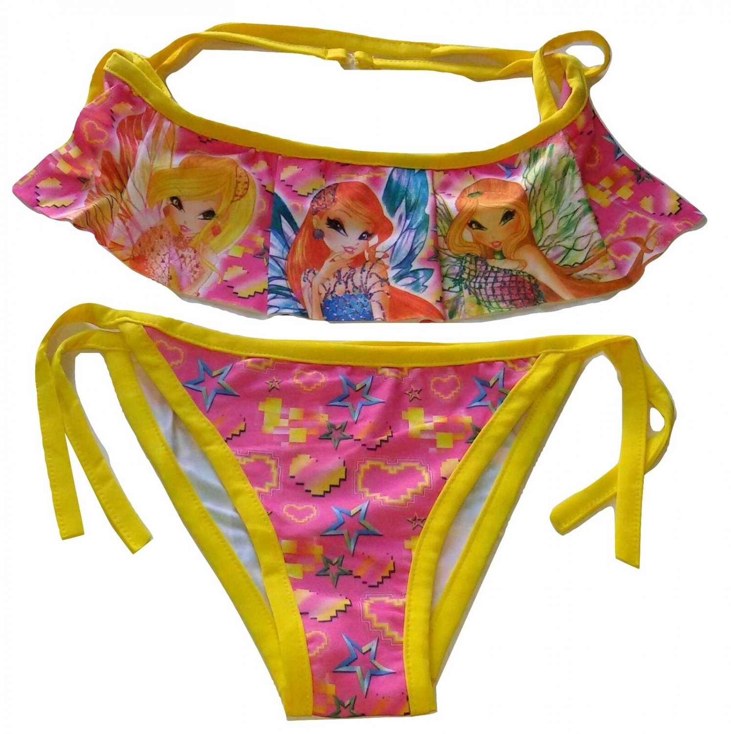 Winx Club Bikini Girl 05AWC024 Yellow Size Small