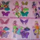 Winx Club Magic Girls Fairy Set 6 Figurines Mini Figures