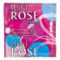(6) Wild Rose Ribbed Condoms