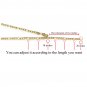 Personalized 18K Gold Plated Two Name Engraved Name Plate Necklace US Selller