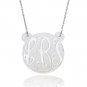 Personalized Gold or Silver Monogram Necklace - Any Monogram & Necklace