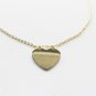 Personalized Name Heart Necklace Custom Engraved Gold Silver Stainless Steel