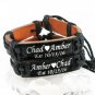Personalized Leather Bracelet Handmade Customized with name for Couples Gift-26