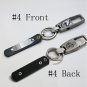 Leather Custom Keychain Personalized Monogram Leather key chain fathers day gift
