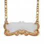 PersonalizedGold Name Necklace Engraving Two Name Plate Necklace Jewelry in US