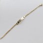 18k Gold Filled Cuban Link Childrens ID Bracelet Free Personalized Engraving
