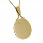 Personalized Monogram Disc Necklace Circle Monogram Necklace Custom Engrave