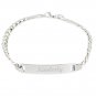 Personalized Couple Bracelets Custom Engrave Name Bar Bracelet His and Hers